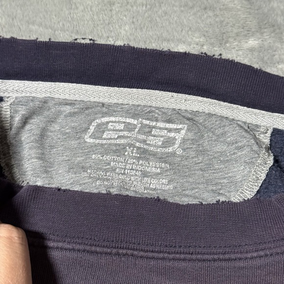 VTG Y2K Michigan Footbal Faded and Distressed Crewneck Mens Size XL Grunge Sport - Picture 5 of 9